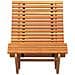 Lettini Prendisole Oscillanti 2 pcs in Legno Massello di Acacia - Foto miniatura 5