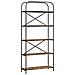 Libreria Rovere fumo 80 x 30 x 183 cm Legno multistrato - Foto miniatura 1