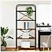 Libreria Rovere fumo 80 x 30 x 183 cm Legno multistrato - Foto miniatura 4