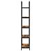 Libreria Rovere fumo 80 x 30 x 183 cm Legno multistrato - Foto miniatura 6