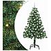 Albero di Natale con 300 LED con supporto Verde 210 cm PVC - Foto miniatura 1