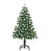 Albero di Natale con 300 LED con supporto Verde 210 cm PVC - Foto miniatura 3