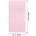 Asciugamani Sportivi 2 pcs Rosa 200 x 100 cm - Foto miniatura 8