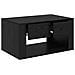Tavolino da salotto con cassetto Rovere Nero 80 x 50 x 40 cm - Foto miniatura 5