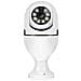 Telecamera Di Sicurezza Con Lampadina E27 - Telecamera Di Sorveglianza Wifi Wireless A 360° - Foto miniatura 1