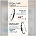 Smart Bracelet Watch Cristallo Arcobaleno E Diamante Nero - Fitness Tracker Compatibile Con App Rwfit - Foto miniatura 7