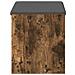 Panca per ingresso Quercia Affumicata 63 x 38 x 45 cm - Foto miniatura 6