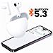Cuffie Tws Bluetooth 5.3 Anc Modello X7e Impermeabile Ipx5, Bianco - Foto miniatura 5