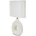 Lampada Da Tavolo Vkh93-bianco-ceramica-28,5x15x43 Cm - Foto miniatura 2