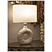 Lampada Da Tavolo Vkh93-bianco-ceramica-28,5x15x43 Cm - Foto miniatura 6