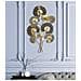 Decorazione In Metallo 3d Foglia 24-multicolore-metallo-63,5x4x109,5 Cm - Foto miniatura 5