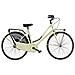 Bici Da Ragazza Linea Olanda Bicicletta City Bike Ol24 Senza Cambio 1v Completa Di Accessori Con Luci A Led - 40 Panna - Foto miniatura 1