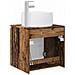 Mobile Lavabo da Parete Legno antico 49,5 x 44,5 x 66 cm - Foto miniatura 4