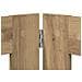 Cancello per cani pieghevole con supporti 4 pcs 321 cm - Foto miniatura 4