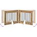 Cancello per cani pieghevole con supporti 4 pcs 321 cm - Foto miniatura 6