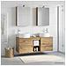 Set di mobili per il bagno 5 pcs Rovere Artigianale - Foto miniatura 2