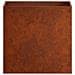 Vaso da giardino 2 pz Ruggine 50 x 30 x 40 cm Acciaio Corten - Foto miniatura 5