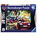 Puzzle Cars Neon Racers Disney 100 pz 49 x 36 cm R29A48 - Foto miniatura 1
