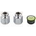 Set Riduzione Portata 2 L / min 48190000 - Cromato Lucido - Foto miniatura 2