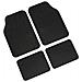 Set Tappeti Drena-4 In Pvc Nero - Foto miniatura 1