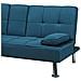 Divano Letto Moderno In Tessuto Blu Verde Roxen - Foto miniatura 25