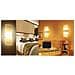 Lampada Da Parete Applique Led Moderno Acrilico Alluminio Luce Calda 16w Dr9011 - Foto miniatura 3