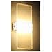 Lampada Da Parete Applique Led Moderno Acrilico Alluminio Luce Calda 16w Dr9011 - Foto miniatura 4
