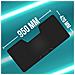 Mousepad Xxl Gaming Con Intarsio Per Monitor, Materiali In Cordura - Foto miniatura 3