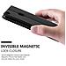 Custodia Compatibile Con Xiaomi Mi Max 2 In Nero Di Notte - Coperchio Protettiva Con Chiusura Magnetica, Funzione Stand E Tasca Per Le Carte - Foto miniatura 10