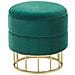 Pouf Contenitore Verde Scuro Elgin - Foto miniatura 11