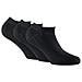 Basic 3 Pack Sneaker Socks, Sneakers Invisibili, Unisex, Gr. 35-46: Color: Black | Size: 5.5-8 Uk - Foto miniatura 1