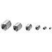 60pcs In Acciaio Inox Filo Inserti Filettati Assortimento Metrica Helicoil Tipo Riparazione Filettature Kit Inserti M3 M4 M5 M6 M8 M10 M12 - Foto miniatura 2