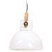 Lampada A Sospensione Industriale 25 W Bianca Rotonda 40 Cm E27 - Foto miniatura 5