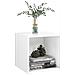 Mobili a Muro 2pz Bianchi 37x37x37 cm in Legno Multistrato - Foto miniatura 3