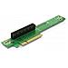 Riser PCIe x8, PCIe, PCIe, PC, PC, Cablato, 1U - Foto miniatura 1