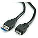 USB 3.0 Cable, USB Type A M - USB Type Micro B M 0.15 m - Foto miniatura 1