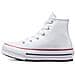 Scarpe Chuck Taylor All Star Eva Lift Platform Hi Taglia 33 Codice 372860c Bianco - Foto miniatura 2