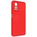 Cover Xiaomi Poco X4 Pro 5g In Silicone Semi-rigido Soft-touch Rossa - Foto miniatura 4