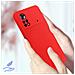 Cover Xiaomi Poco X4 Pro 5g In Silicone Semi-rigido Soft-touch Rossa - Foto miniatura 5