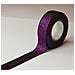 Nastro Per Mascheratura - Viola - Glitter - Riposizionabile - 15 Mm X 5 M - Foto miniatura 1