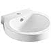 Lavabo A Parete 51.5x49.5 Cm Bianco Lp93 - Foto miniatura 2