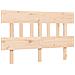 Giroletto Con Testiera 140x190 Cm In Legno Massello - Foto miniatura 9