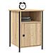 Comodini 2 Pz Rovere Sonoma 40x42x60 Cm In Legno Multistrato - Foto miniatura 3