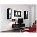 Tavolo Per Televisione Rtv Vigo140 C /c Nero Laminato Legno Mdf Truciolare 140 X 30 X 40 Cm - Foto miniatura 2