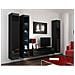 Tavolo Per Televisione Rtv Vigo140 C /c Nero Laminato Legno Mdf Truciolare 140 X 30 X 40 Cm - Foto miniatura 8