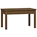 Panca da Giardino Miele 80x44x45 cm Legno Massello di Pino - Foto miniatura 2