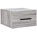 Comodino A Muro Grigio Sonoma 35x35x20 Cm - Foto miniatura 2