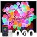 Catena Luminosa Luci a Sfera Smart RGB da Esterno HY-G10M Wi-Fi + Bluetooth - Foto miniatura 3