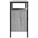 Mobile Lavabo Bagno Grigio Sonoma 60x30x60 Cm Legno Multistrato - Foto miniatura 5