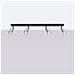 Lampada A Soffitto Winx 4l Nero /cromo Sl. 1371 - Moderno Lampade Da Soffitto Nero /cromato 18.5x82x6 Cm - Foto miniatura 2